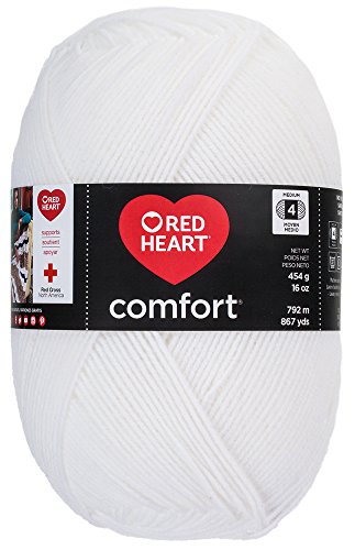 Image of Red Heart Comfort Yarn, White