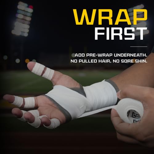 Image of Hampton Adams Athletic Sports Tape, Very Strong, Easy Tear, No Residue