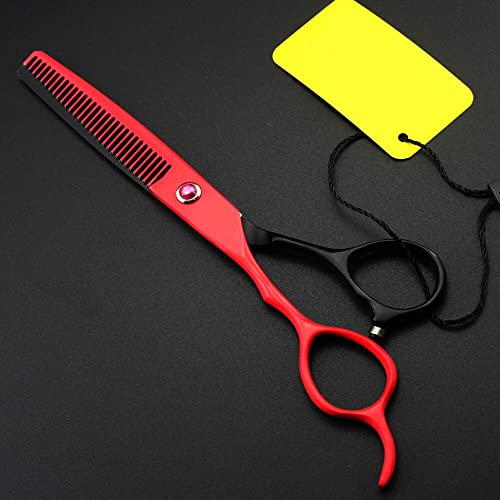 Ciseaux de coupe gaucher 6 pouces et set amincissant de coiffure - 4