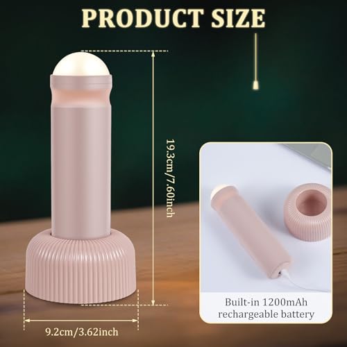 Lámpara de noche divertida recargable 1200mAh miniatura 3
