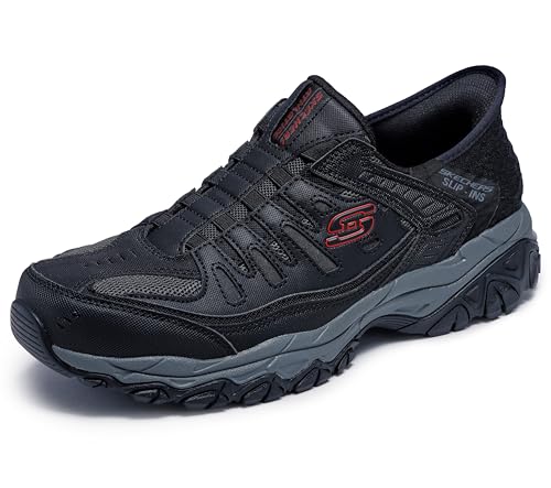 Skechers Y Afterburn M. Fit Ridgeburn nYt[ XbvC [t@[, ubN/`[R[, 24