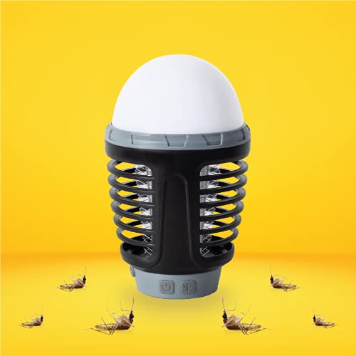 Lámpara anti mosquitos impermeable IP67 para terrazas y camping 4