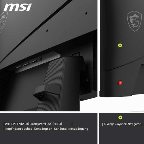 MSI MAG 274QF X24 Gaming Monitor 27 Zoll WQHD – Ansicht 6