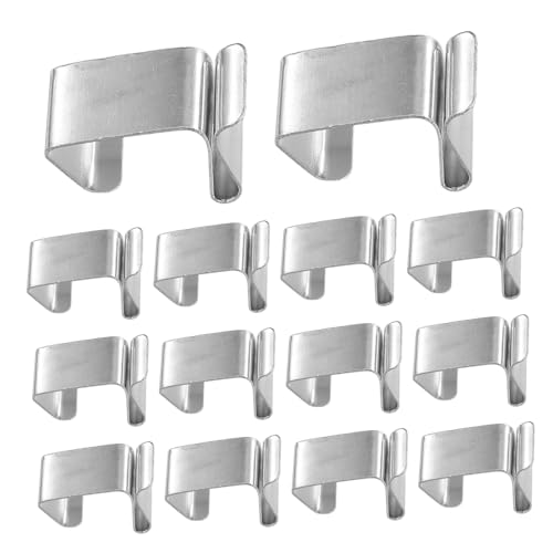 Holibanna Outdoor Light Hooks for String Lights 50pcs Easy Installment Christmas Decorations Clips