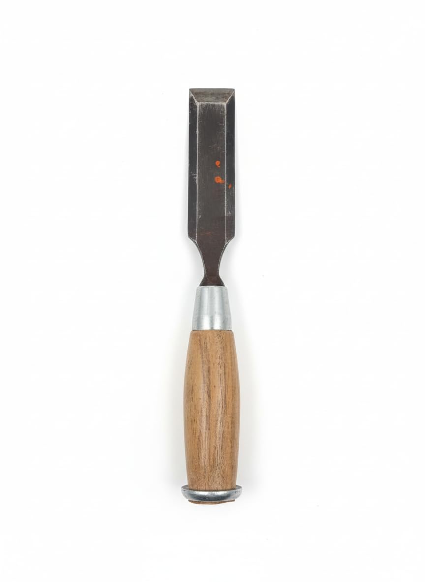High-Quality Wood Chisel Set for Carpentry, Woodworking, and DIY Projects - Sharp Carbon Steel Blades with Comfortable Non-Slip Handles - Ideal for Carving, Furniture Making-image-20
