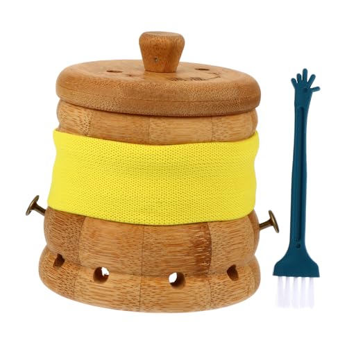 FOYTOKI 1 Set Suspension Instrument Can Purifier Heat Moxa Burner Burner Moxa Burner Holder Jar Stick Burner Tube Brown