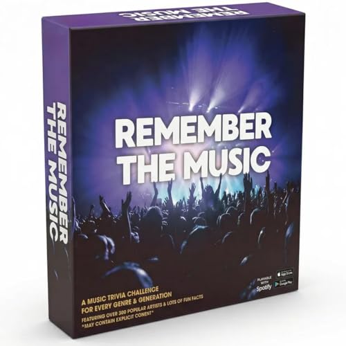 REMEMBER THE MUSIC - Juego de mesa trivia musical para 2-6 jugadores miniatura 1