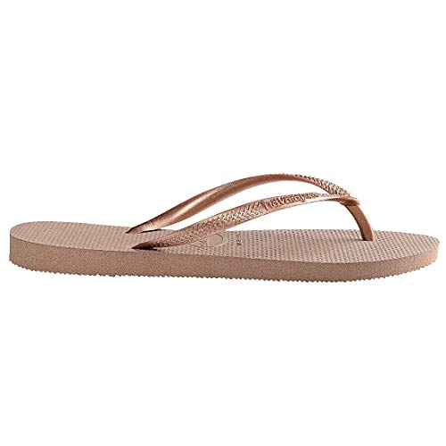 Chinelo Slim, Havaianas, Feminino, Rose Gold, 35/36