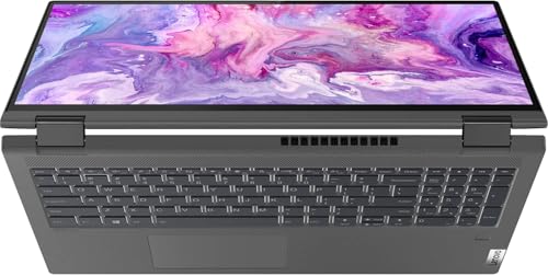 Image of Lenovo IdeaPad Flex 5 15.6 Inch FHD Touchscreen Laptop, Backlit Keyboard, Fingerprint Reader, Intel 11th Core i5-1135G7, Quad-Core Processor, 8GB RAM, 1TB SSD, Windows 11, Graphite Gray, WiFi 6