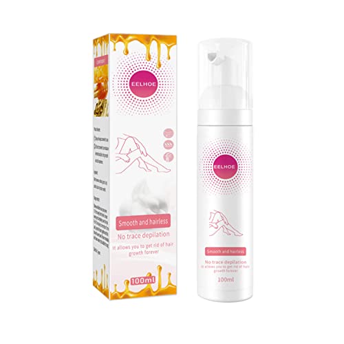 Eacam Hair Removal Spray Honey Mousse Whole Body Hair Remover Removal Mousse for Armpit Leg Arm Men Women (100ml)