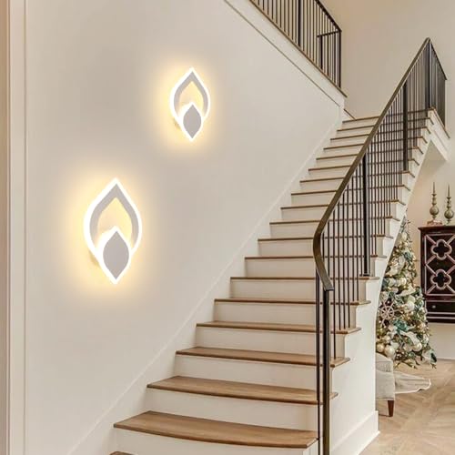 Lámpara de pared moderna acrílica de 16W con tecnología LED interior 7