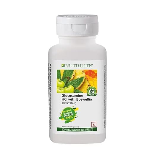Amway Nutrilite Glucosamine HCL with Boswellia 25 Extra Value Pack