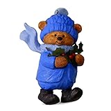Hallmark Keepsake Christmas Ornament 2018 Year Dated, Mary Hamilton's Bears Bough of Holly