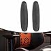 Milageto 2X Office Chair Armrest Arm Pads, Repair Parts, with Mounting Holes Waterproof, Easy to Install, Desk Chair Arms