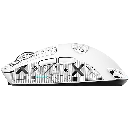 ATTACK SHARK X3 Mouse Anti-Slip Grip Tape, Professional Mice Upgrade Kit, Sweat Resistant, Cut to Fit, Easy to Use, Only Mouse Grip Tape, Mouse NOT Included - Image 8