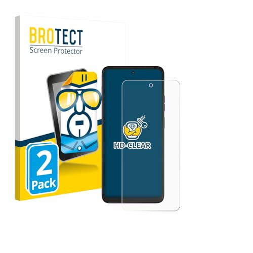 BROTECT 2 Stück Schutzfolie für Motorola Moto G Play 2026 Bildschirmschutz Folie Made in Germany, Ultra-Klar