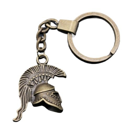 Casque charm rétro porte-clés voiture 36x28x14mm pour style motard
