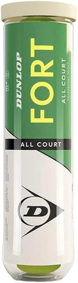 DUNLOP Balle de Tennis Fort All Court TS - pour Sable, Terrain Dur et Gazon