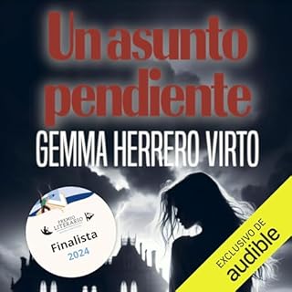 Un asunto pendiente Audiolibro Por Gemma Herrero Virto arte de portada