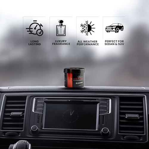 Image of Mystic Flora Perfume - Gel Car Air Freshener (120) | Gel Lasts up to 45 days | Car Accessories