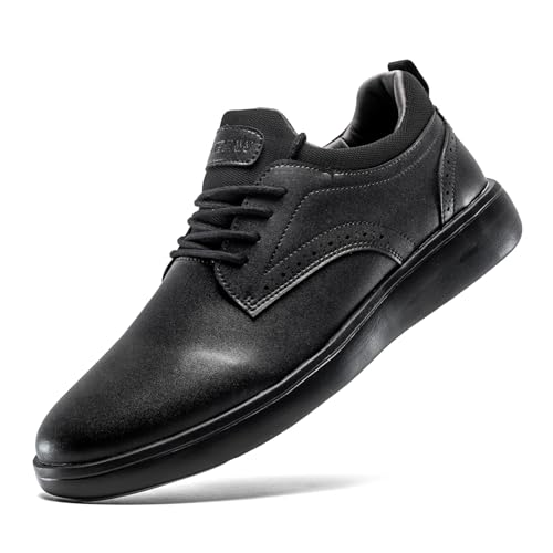 Image of Men's Dress Sneakers Oxfords Shoes Business Wingtip Casual Walking Brogue Shoes