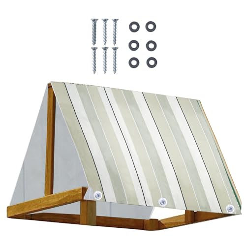 Lona de repuesto para set de columpios con techo protector solar contra rayos UV 7