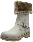  MUSTANG Damen 1344-606-243 Stiefeletten, Elfenbein (Ivory 243), 39 EU