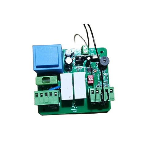 Abridor de portón corredizo, Control de persiana enrollable 433 mhz remoto NC Velocidad del motor ajustable(PCB 2 remote)