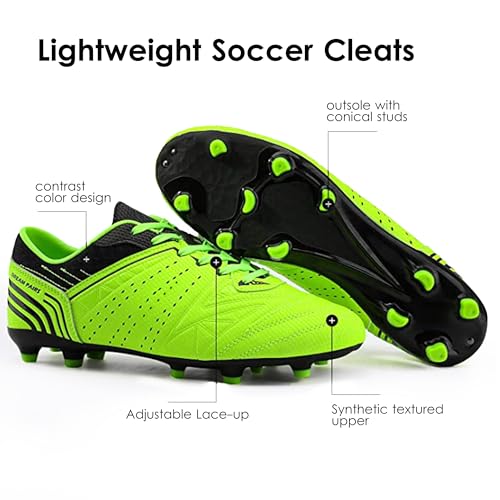 Image of DREAM PAIRS Men's Cleats Football Soccer Shoes