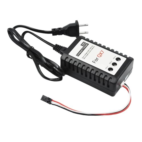 Chargeur Batterie 2S pour Radio QX7 X7S Évite les Pannes Émetteur Kit AC 1.5A LED 3 Broches