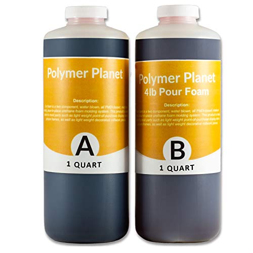 Polymer Planet Liquid Urethane - 2-Part Closed Cell Rigid Pour Foam - 4