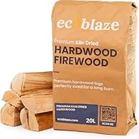 EXCEPTIONAL HEAT OUTPUT – Enjoy cosy evenings with firewood for the fire pit; perfect for generating warmth and ambience while also serving as pizza oven logs or BBQ logs for versatile cooking. LONG-LASTING WARMTH – Experience extended burn times wit...