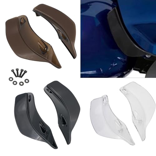Déflecteurs d'air moto FLTRX 2016-2020 en polycarbonate robuste - 2