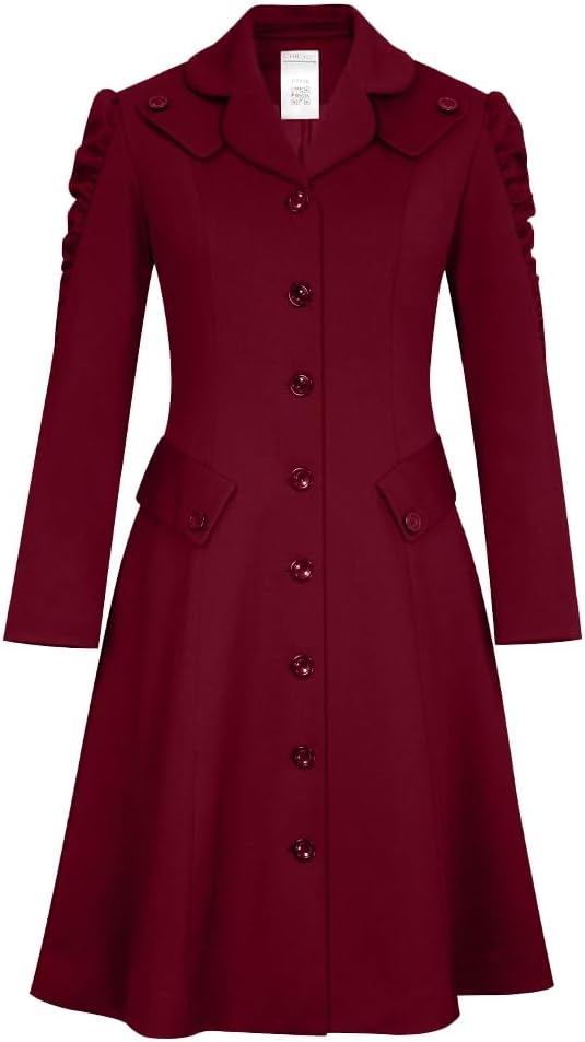 CHIC STAR Womens Ponte Ruffles Jacket