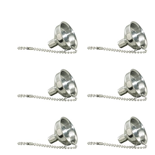 Thirsty Rhino Stainless Steel Mini Flask Funnel/Essential Oil Bottle Funnel (Set of 6)