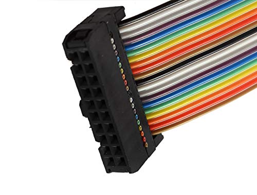 Conector plano IDC 20 pines 2.54mm 118cm miniatura 2