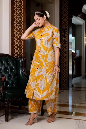 Image of ANNI Designer Women's Rayon Viscose Straight Printed Kurta with Palazzo
