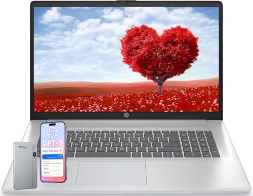 HP Laptop, w/RECOLX AI Voice Recorder