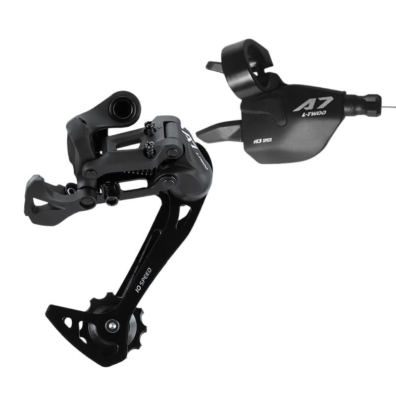 Desviadores A7 1X10 10 Speed ​​Velocidade Derailleurs Trigger Groupset for MTB Bike 10S Cassette Sprockets 42T Compatible Desviador Trasero (Color : A7 1X10S Groupset)