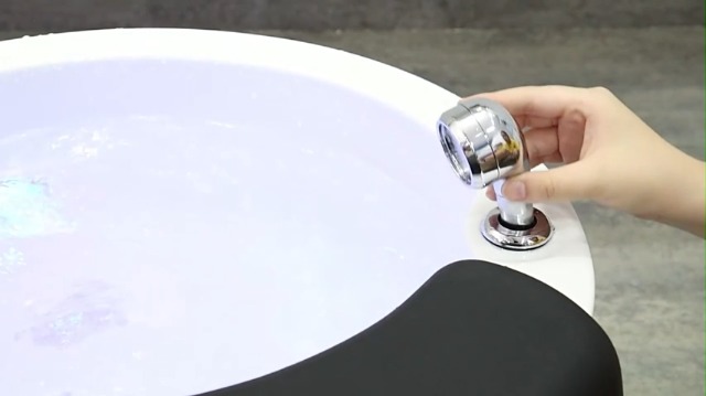 Spa de pies acrílico con calefacción y masaje miniatura 7