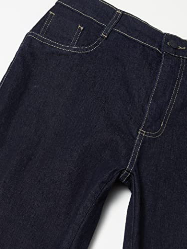 Sawary Jeans Calça Plus Size Feminina,Indígo, 50