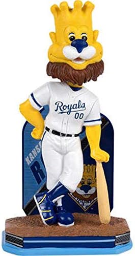 FOCO Forever Collectibles FB16BBKANBNM MLB Kansas City Royals Mascot Name and Number Bobblehead, Multicolor image 2