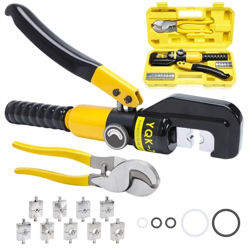 GudeKeen 6 Ton Hydraulic Crimping Set