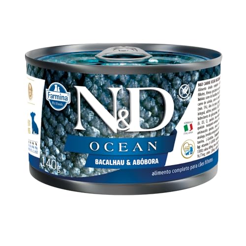 N&D Ração Úmida Ocean Para Cães Filhotes Sabor Bacalhau 140G