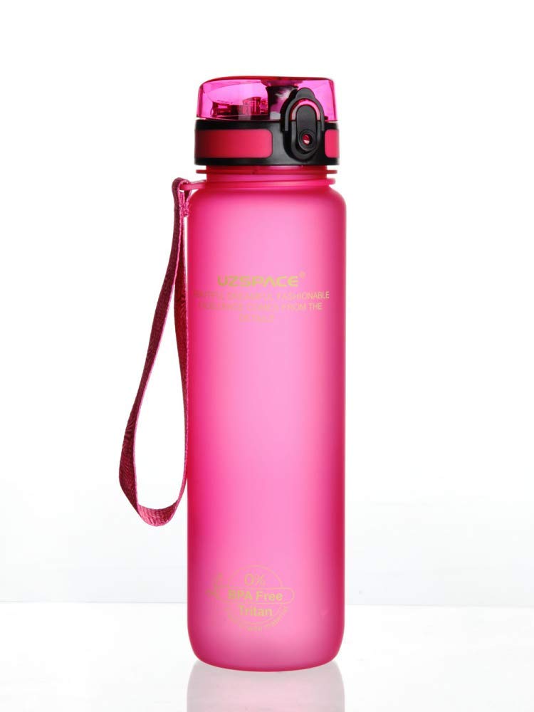 UZSPACE Botella Agua Deportiva,500ml/800ml/1000ml/1.5l, Tritan Botella Agua Sin BPA. Evitar Fugas de Agua y Ideal para el Ejercicio y los Deportes al Aire Libre — view 15