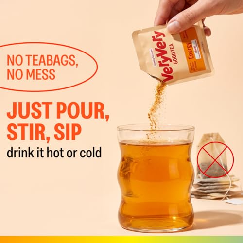 VeryVery Good Tea Peach Energy with Green Tea