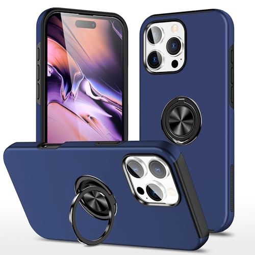Coque iPhone 16 Pro Max avec béquille arrière protection intégrale résistante aux chocs