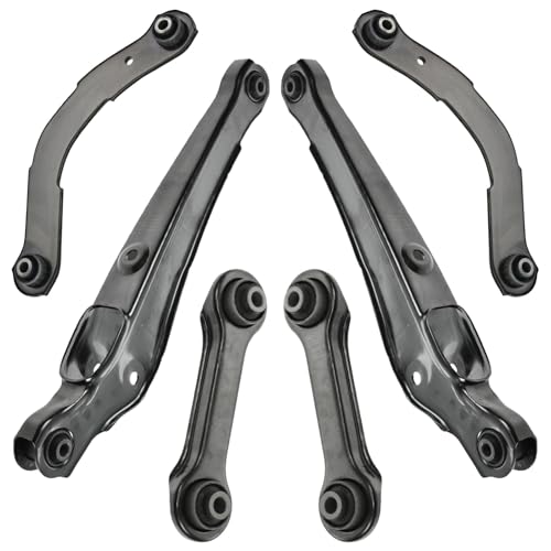 TRQ Rear Suspension Kit Control Arm Lateral Link Compatible with 2002-2006 Mitsubishi Lancer
