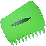 GRACIAS Garden Leaf Scoop, a Pair of Large Ergonomic Yard Hand Rakes with Adjustable Handles, Leaf...