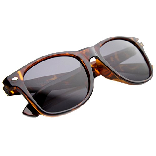 zeroUV TR-90 Shatterproof Horn Rimmed Classic Sunglasses (Polarized Lens)4